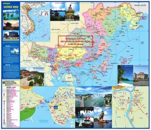 Khám phá bản đồ du lịch Quảng Ninh