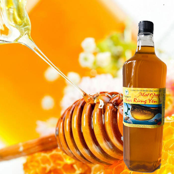 Mật ong Yên Tử có vị ngọt thanh, tươi mát mang đến hương vị hấp dẫn