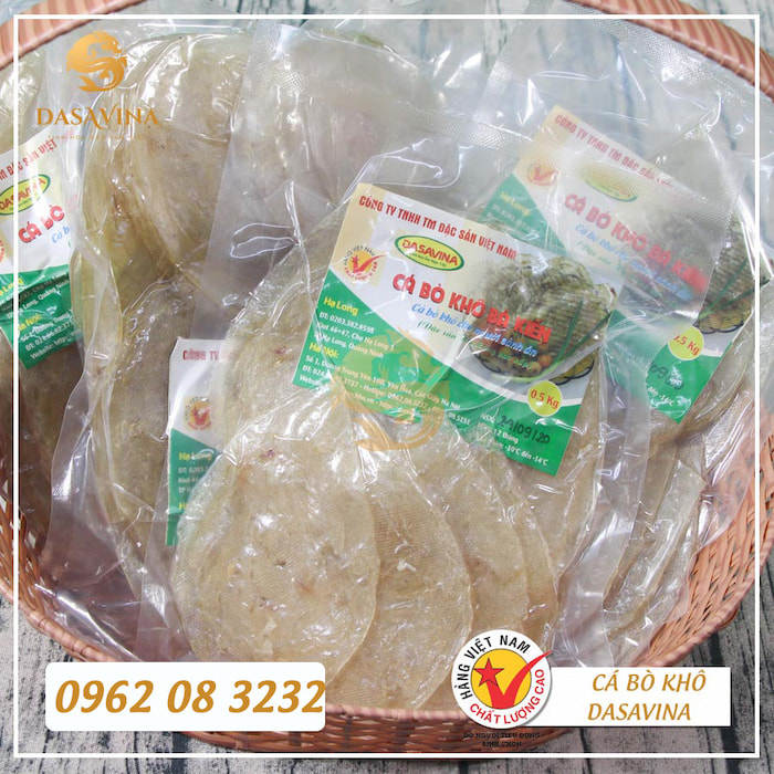 Mức giá cá bò khô sẽ dao động từ 200.000đ đến 300.000đ/1k